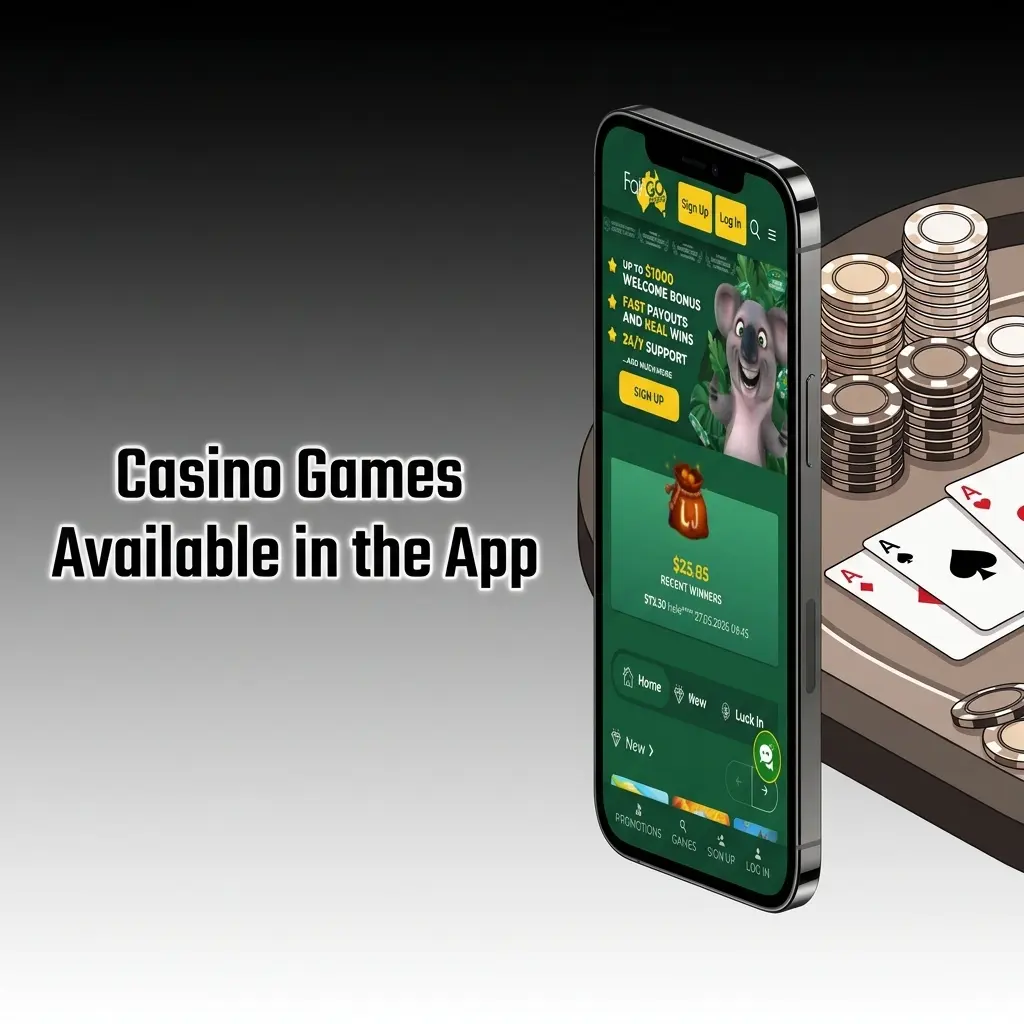 Casino games available in the FairGo Casino app