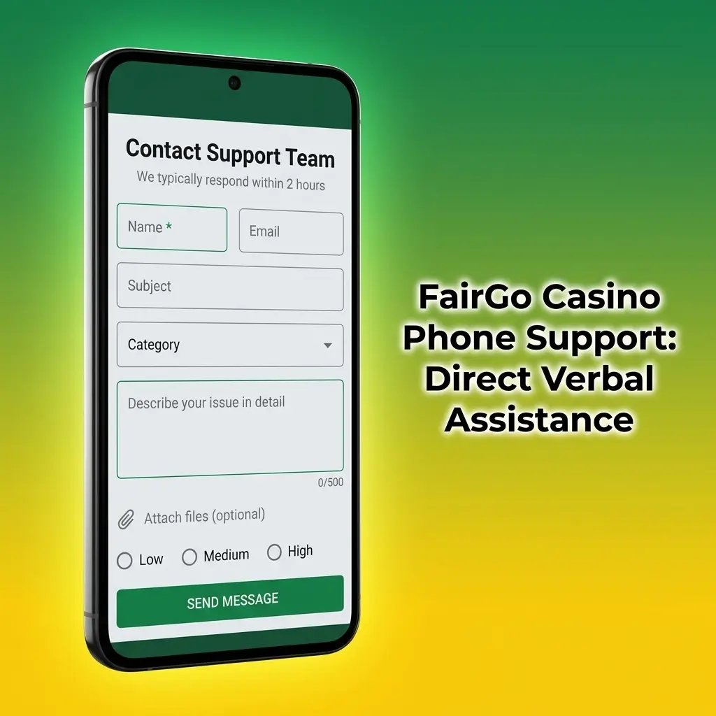 FairGo Casino phone support representative
