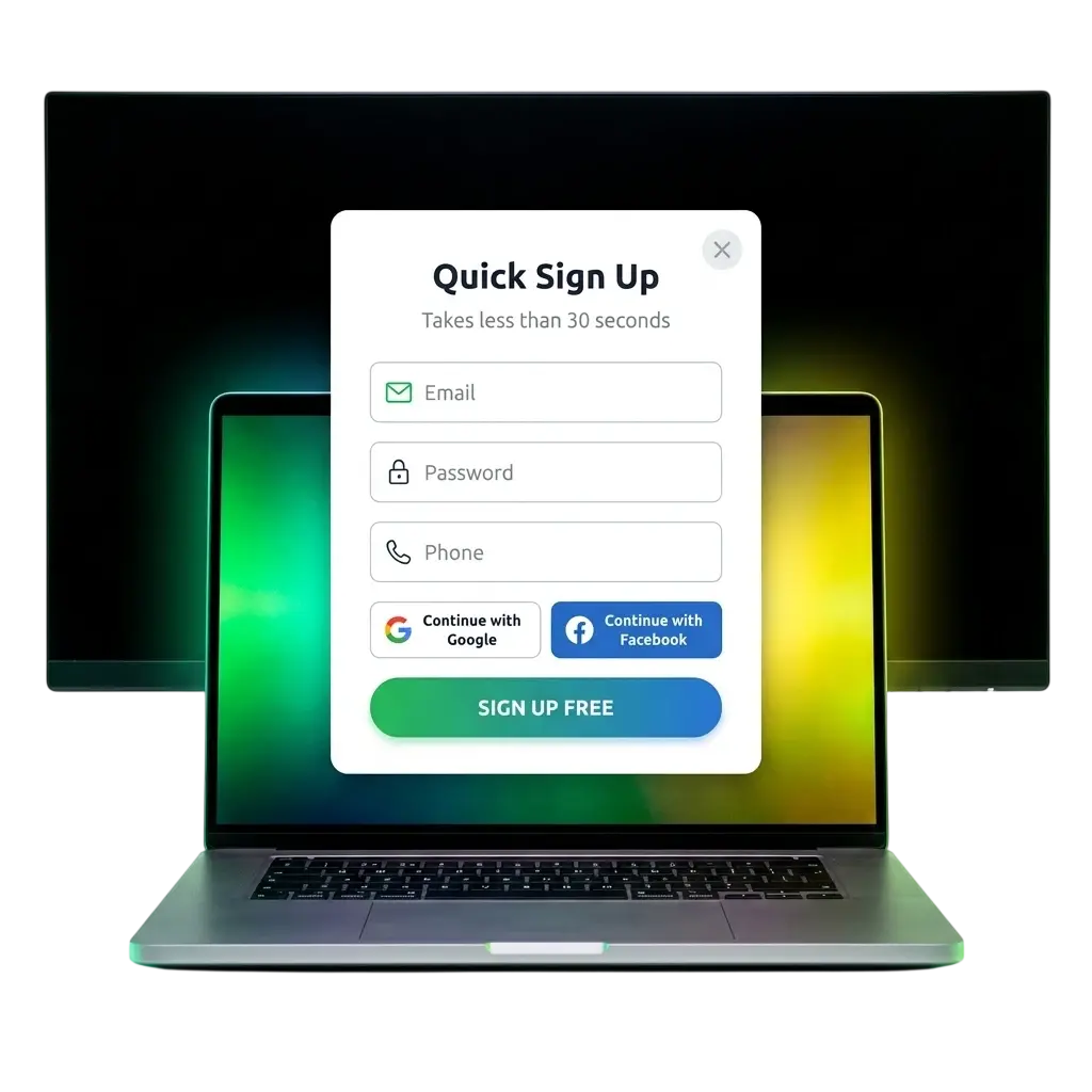 FairGo Casino registration and login on any device