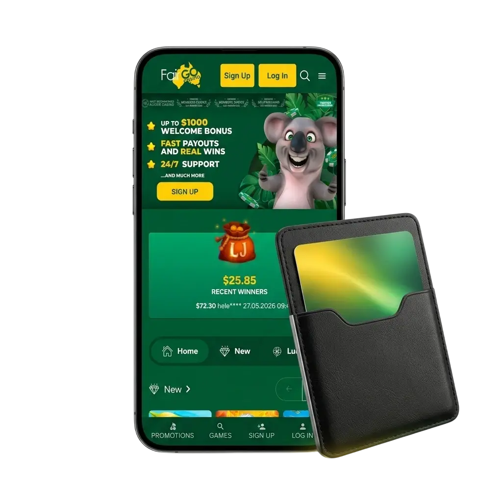 FairGo Casino withdrawal methods for Australian players
