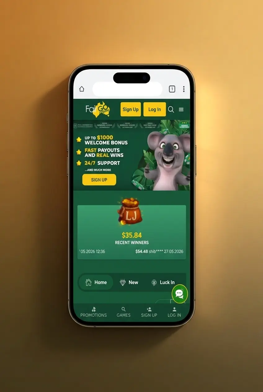 FairGo Casino Android PWA installation on mobile device