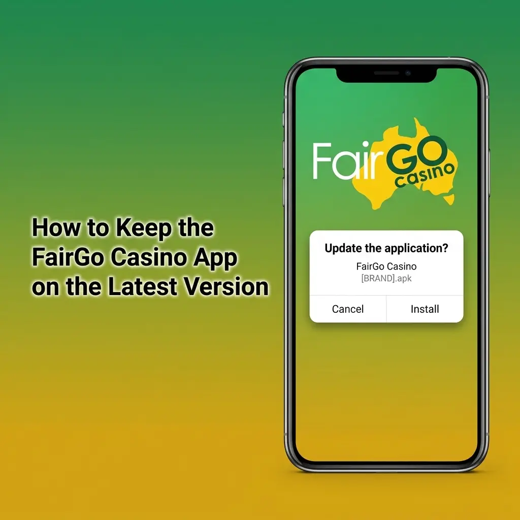 FairGo Casino PWA updating automatically on a mobile device