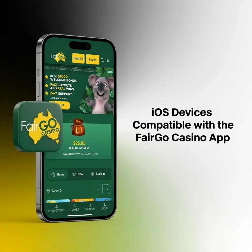 iOS devices compatible with FairGo Casino app