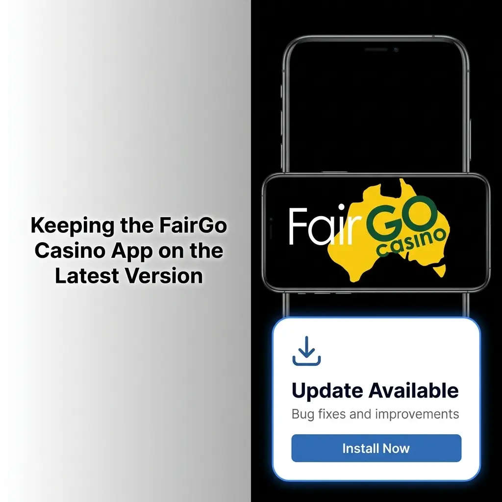 FairGo Casino app update process on Android and iOS