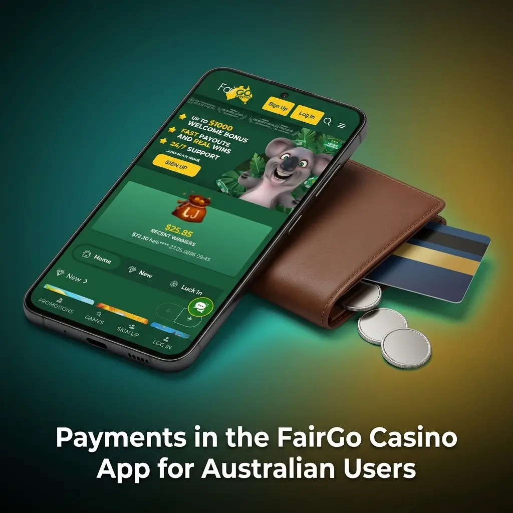FairGo Casino app payment methods for Australian users
