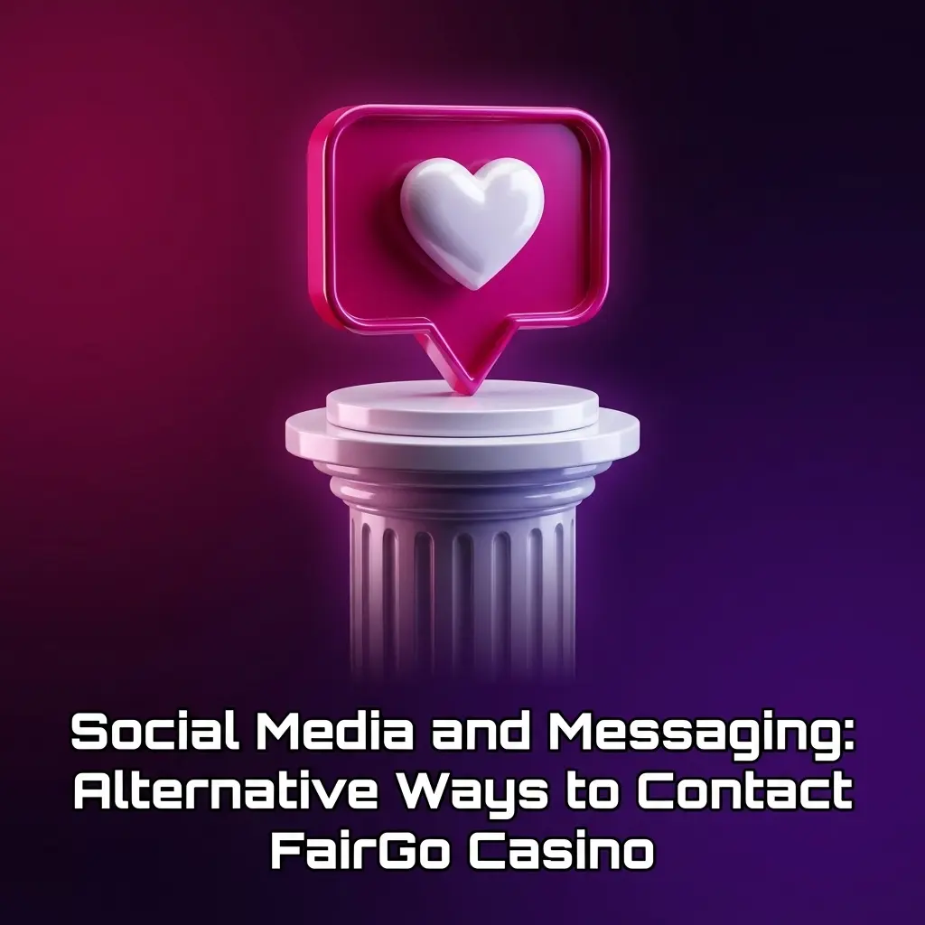 Social media platforms for contacting FairGo Casino
